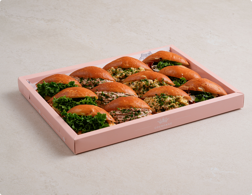 מגש מיני כריכי פרצעל