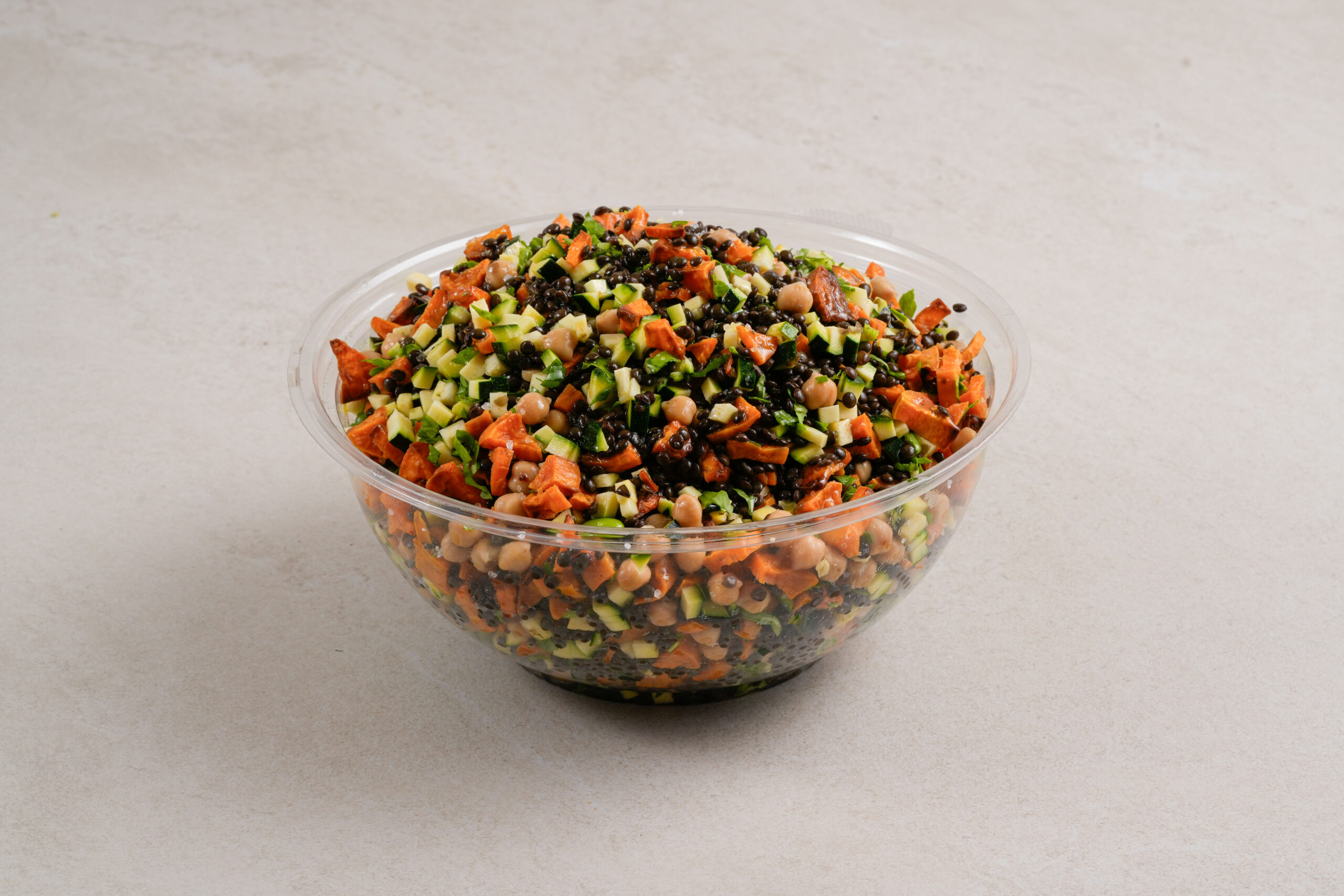 סלט עדשים ובטטה